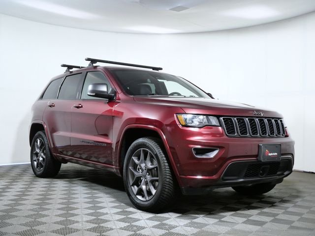 Used 2021 Red Jeep Limited image 1