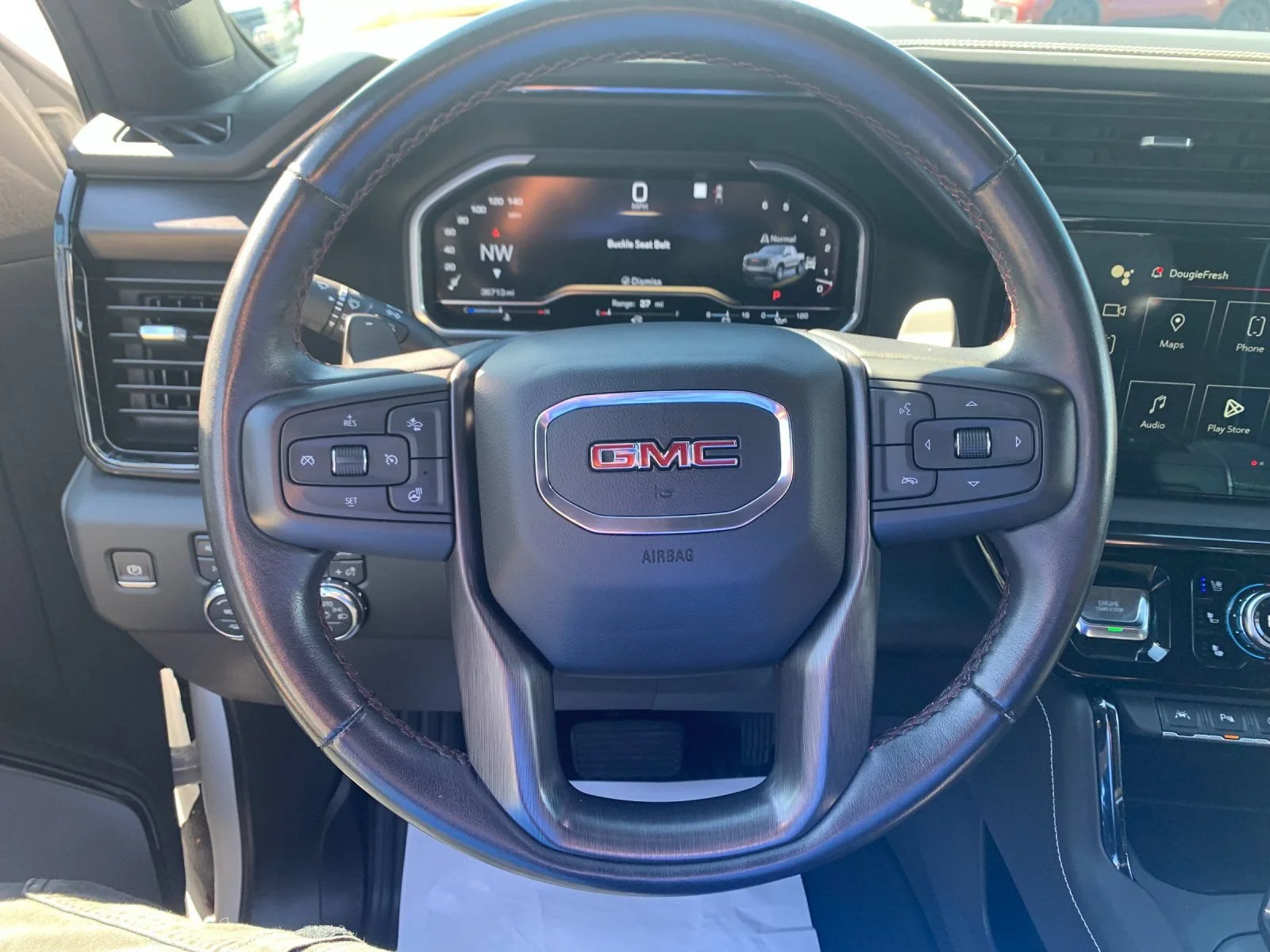 Used 2022 Summit White GMC AT4X image 25