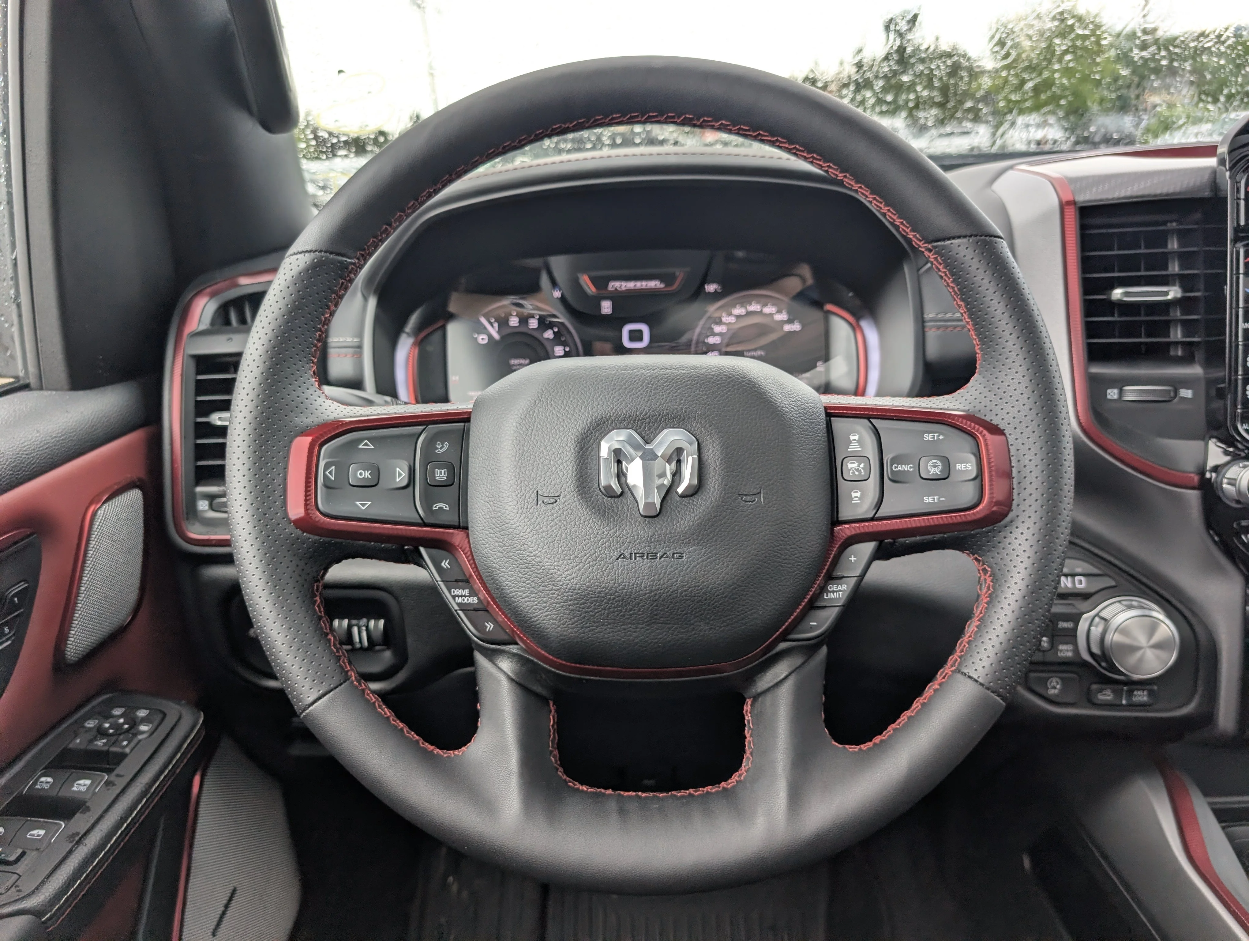 Used 2025 Diamond Black Crystal Pearlcoat Ram Rebel image 29