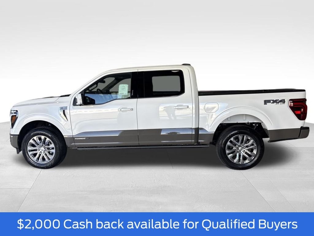 New 2026 Star White Metallic Tri-Coat Ford King Ranch® image 2