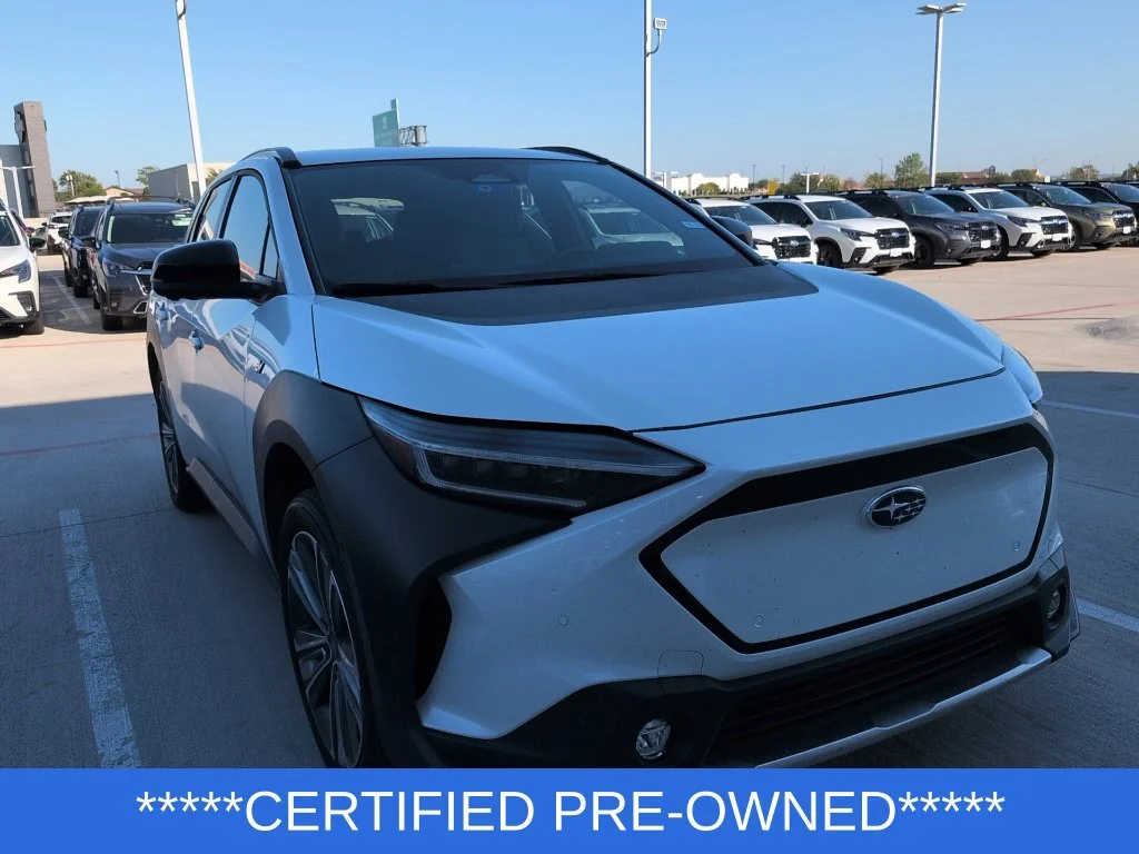 Used 2023 Subaru SOLTERRA Limited with VIN JTMABABAXPA011134 for sale in Fort Worth, TX