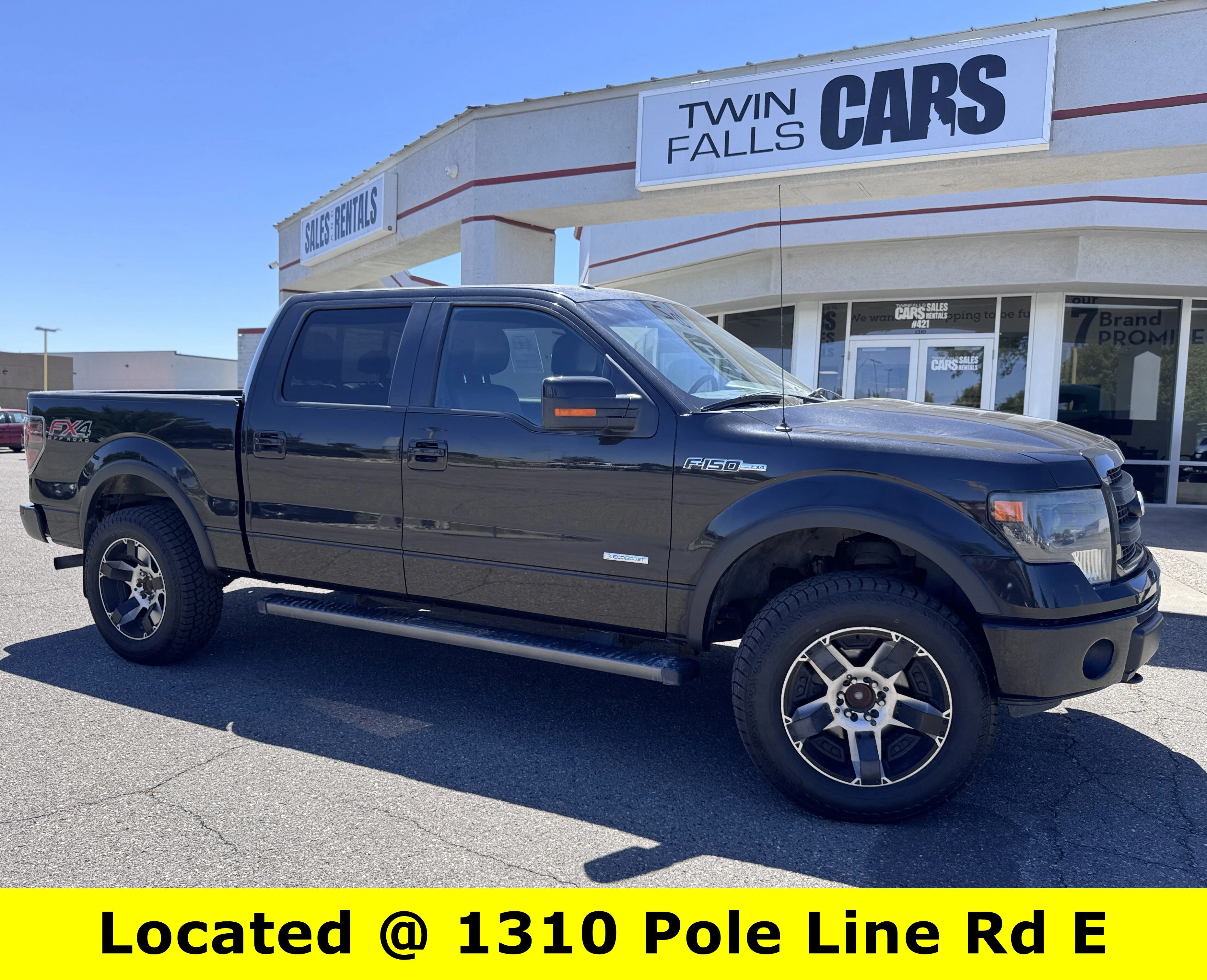 Used 2014 Black Ford FX4 image 1