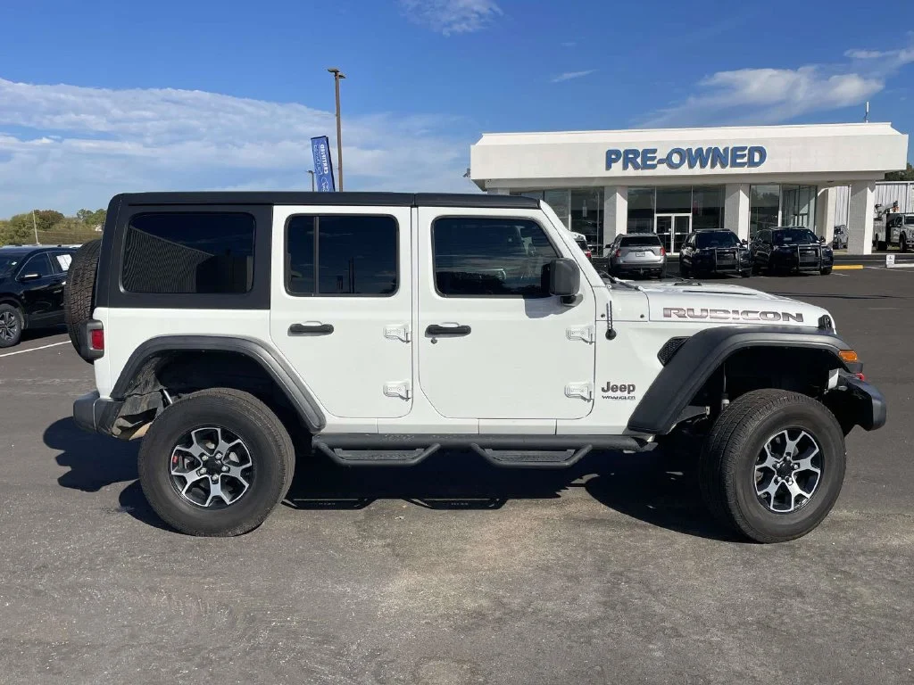 Used 2020 White Jeep Unlimited Rubicon image 2