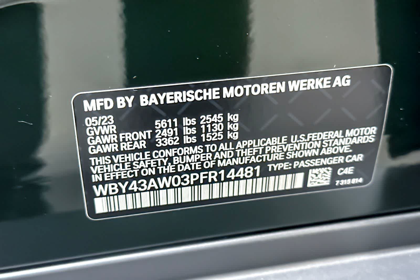 Used 2023 San Remo Green Metallic BMW eDrive35 image 31