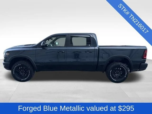 New 2026 Forged Blue Metallic Exterior Paint RAM Rebel image 4