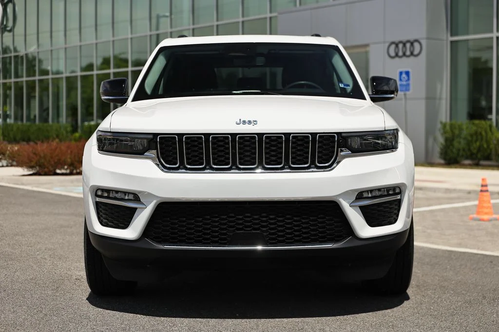 Used 2024 Bright White Clearcoat Jeep 4xe image 14
