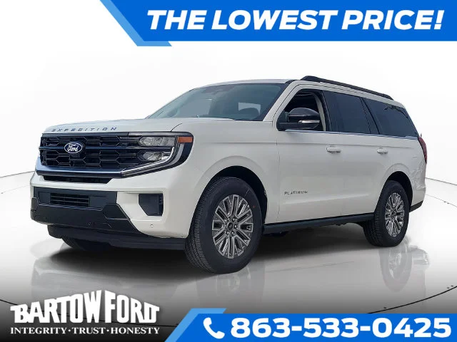 New 2027 White Metallic Ford Platinum image 1
