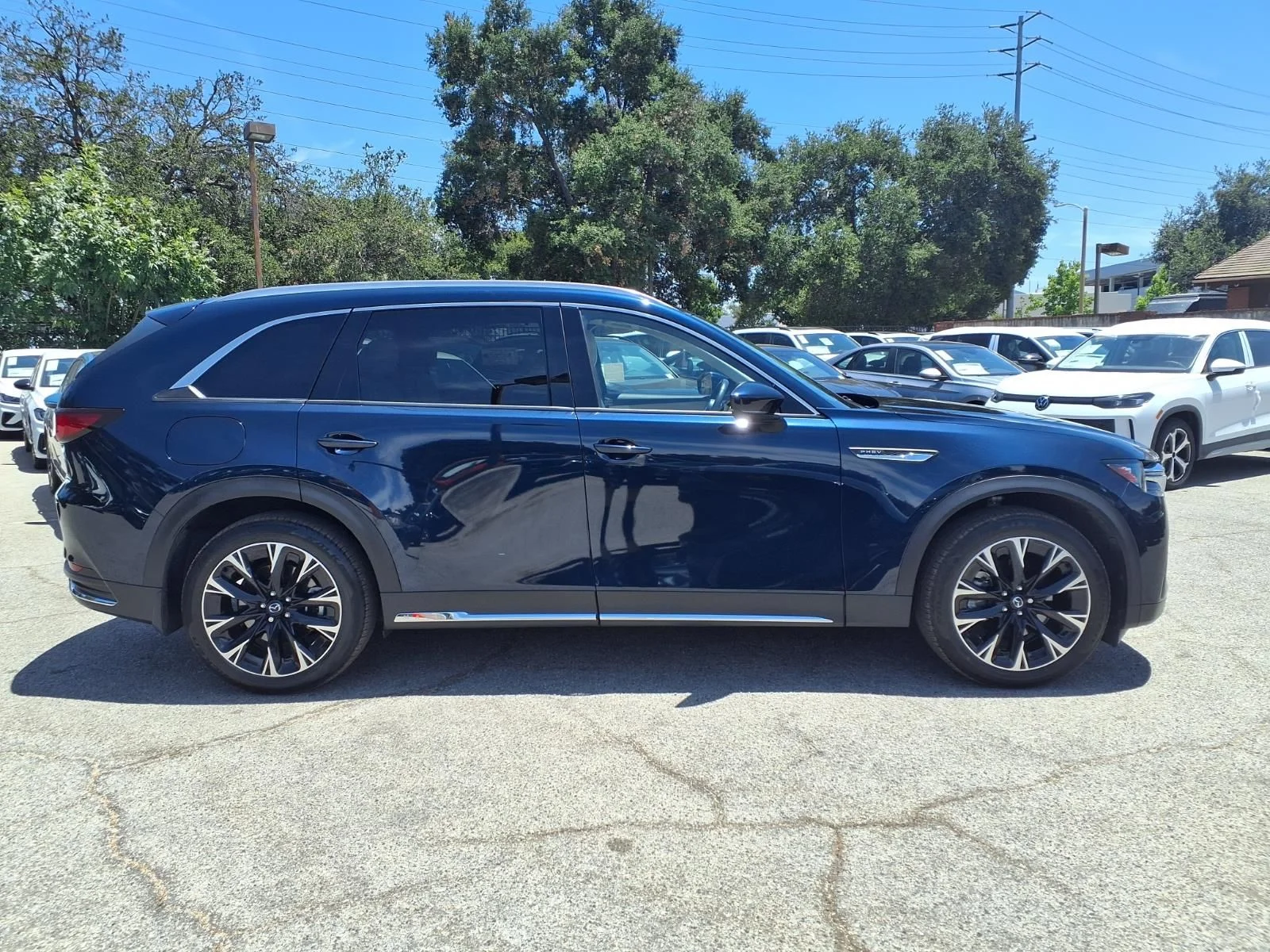 Certified Used 2024 Blue Mazda Premium Plus image 4