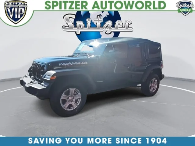 Used 2022 Black Jeep Unlimited Sport S image 7