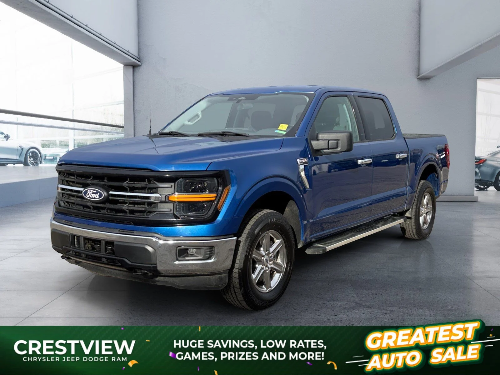 Used 2025 Blue Ford XLT image 1