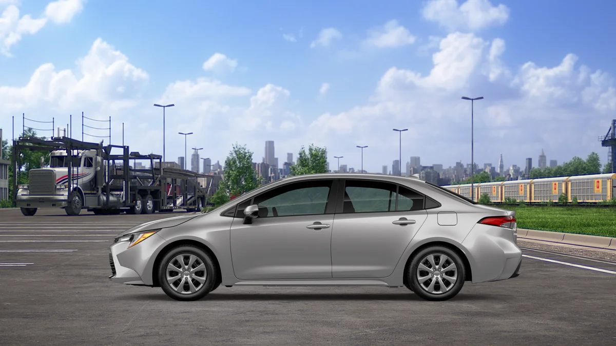 New 2026 Classic Silver Metallic Toyota LE image 4