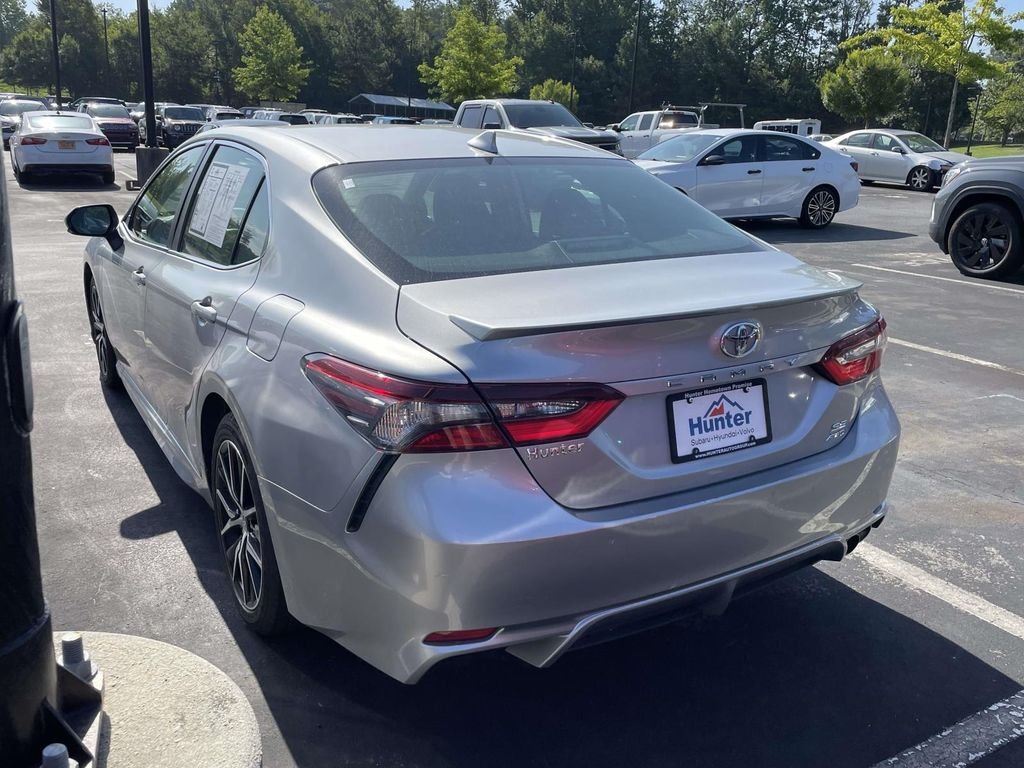 Used 2024 Celestial Silver Metallic Toyota SE image 4