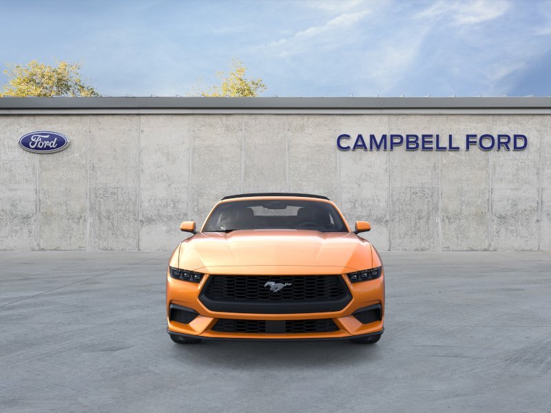 New 2026 Orange Fury Metallic Tri-coat Ford EcoBoost® Convertible image 14