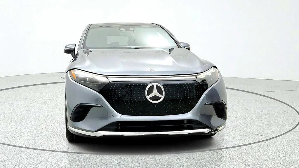 Used 2023 Selenite Grey Metallic Mercedes-Benz EQS 450 4MATIC® SUV image 2
