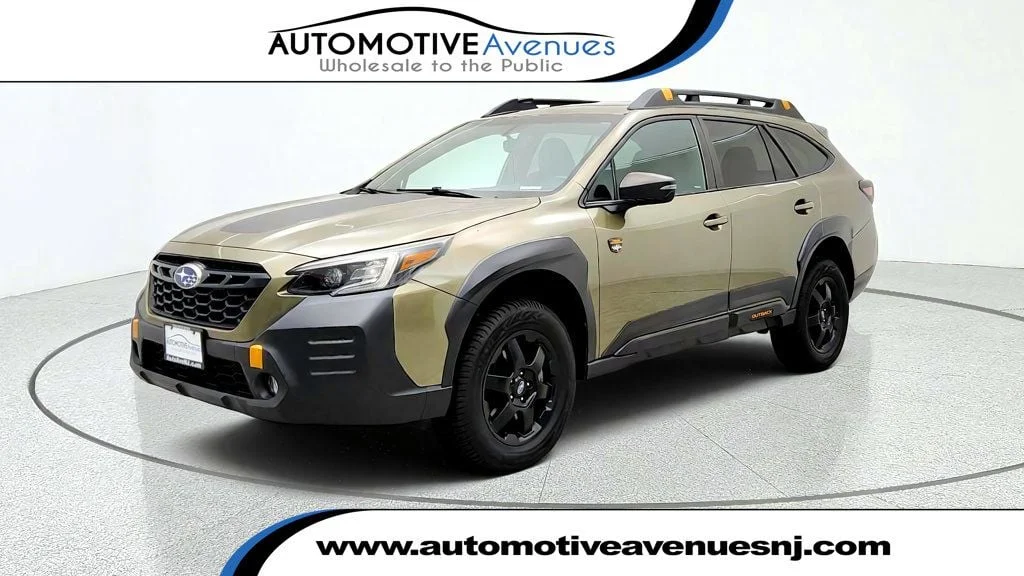 Used 2022 Autumn Green Metallic Subaru Wilderness CVT w/ Power Moonroof & Navigation image 1