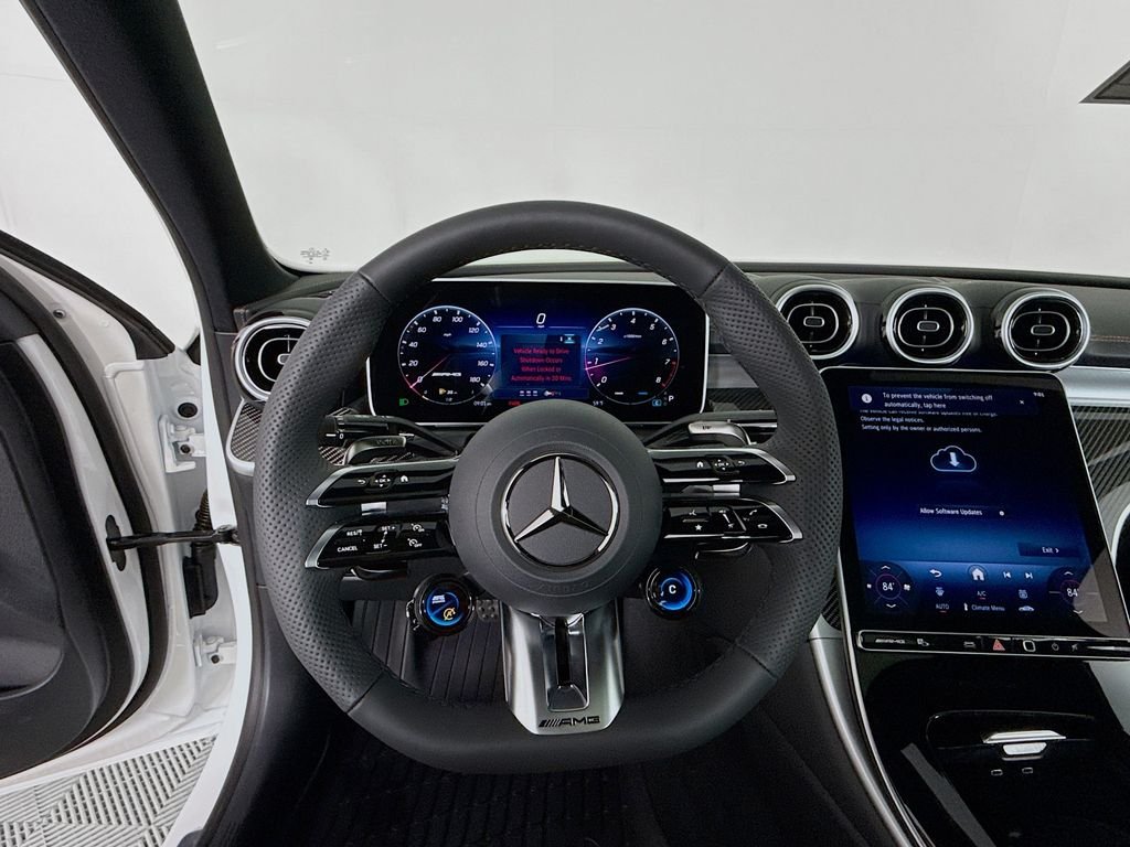 New 2026 Polar White Mercedes-Benz AMG® C 43 4MATIC® Sedan image 12