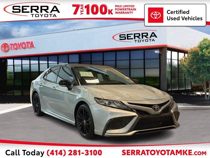 Certified Used 2024 Celestial Silver Metallic Toyota XSE image 1