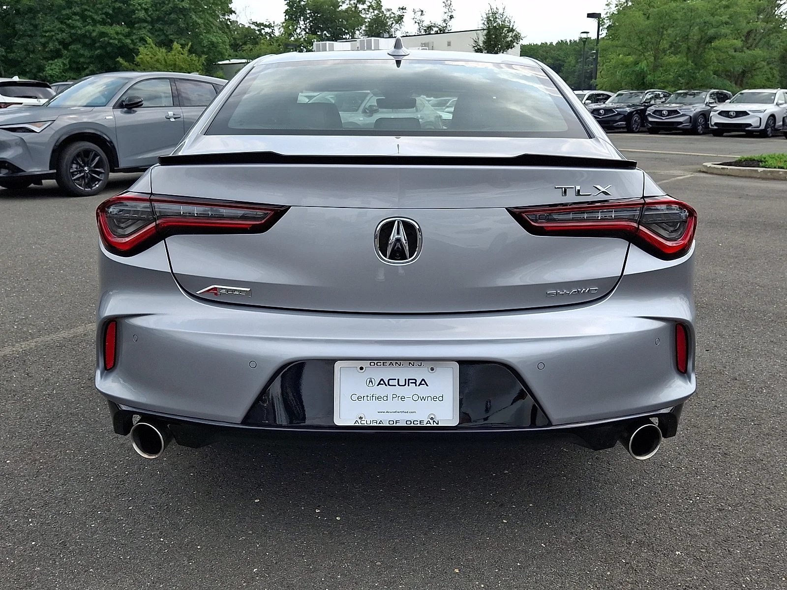 Certified Used 2025 Lunar Silver Metallic Acura SH-AWD A-SPEC image 5