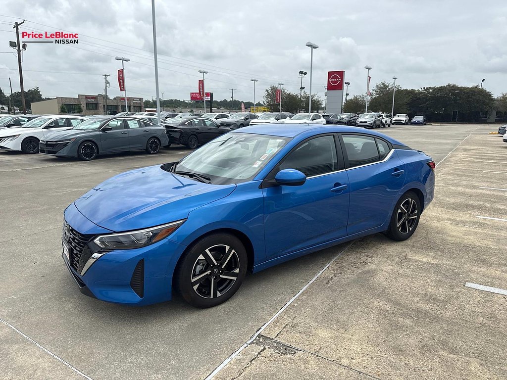 Certified Used 2025 Electric Blue Metallic Nissan SV image 3