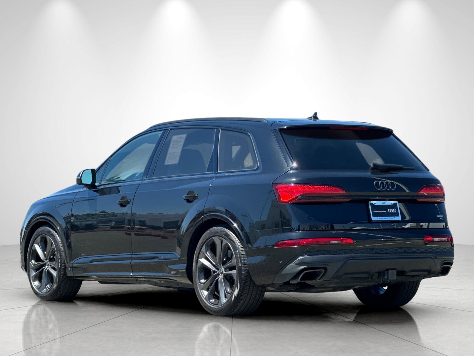 Used 2025 Mythos Black Metallic Audi Premium Plus image 3