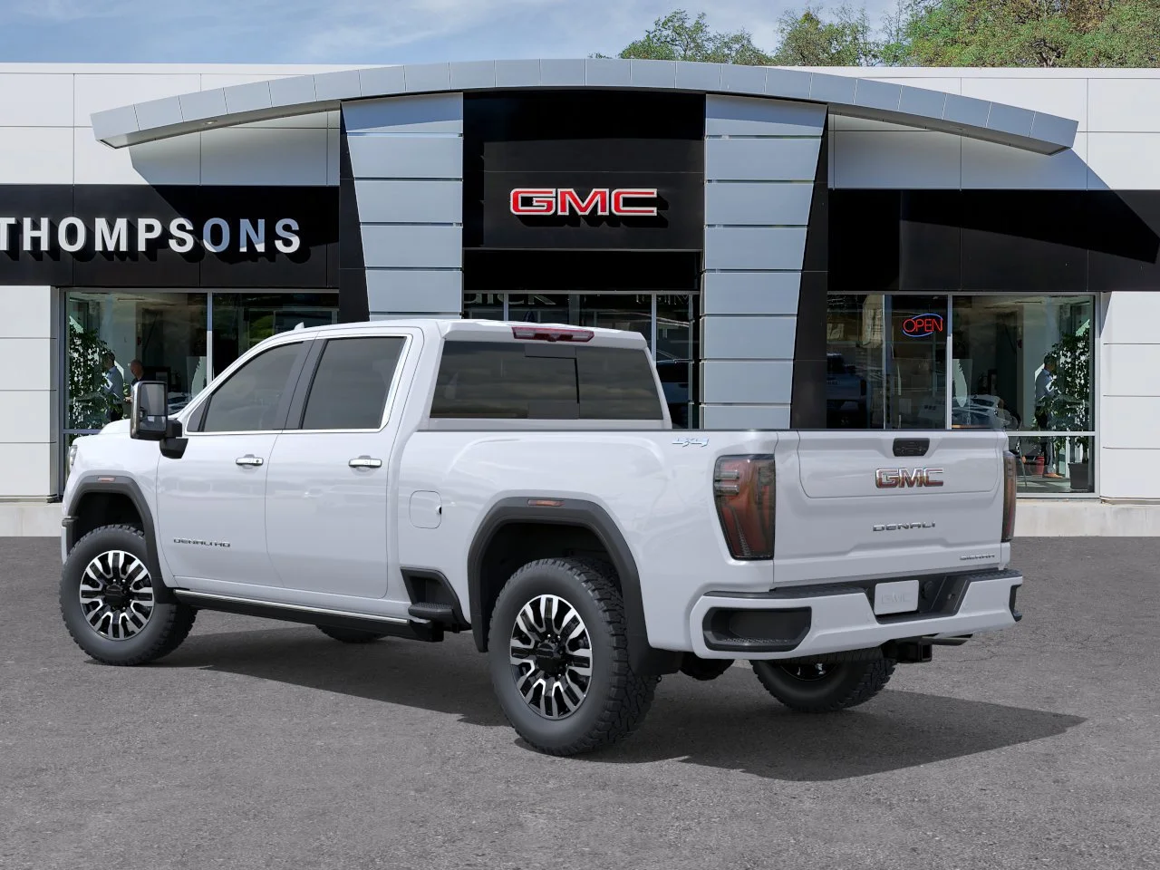 New 2026 Glacier White Tricoat GMC Denali Ultimate image 2