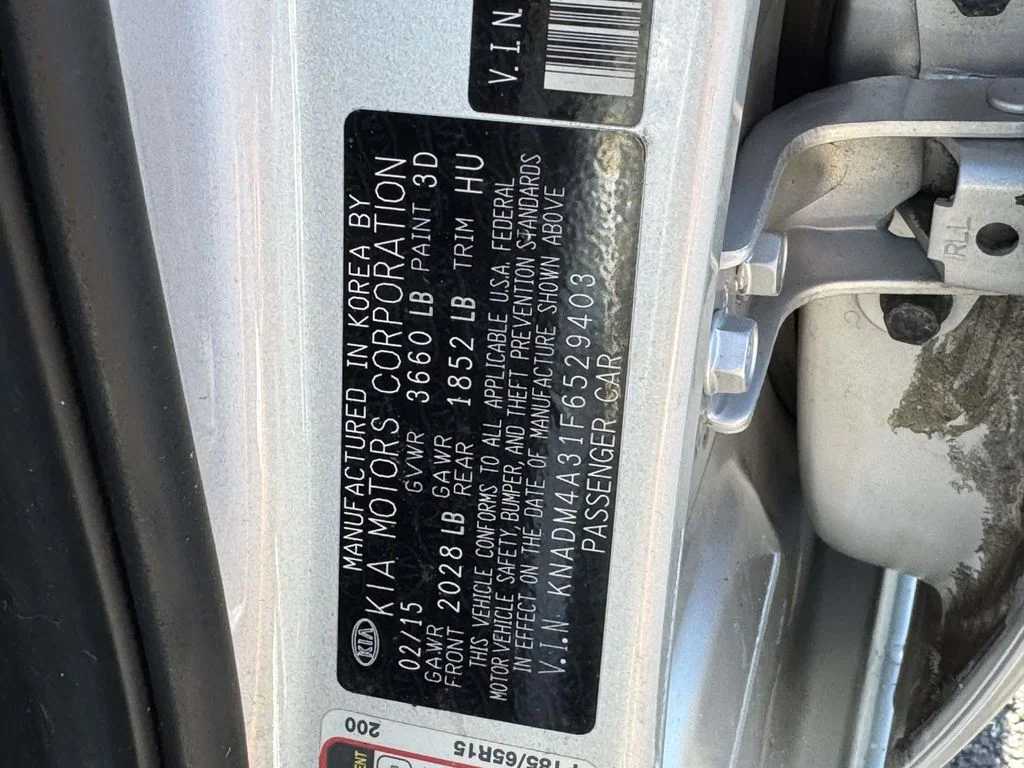 Used 2015 Silver Kia LX image 30