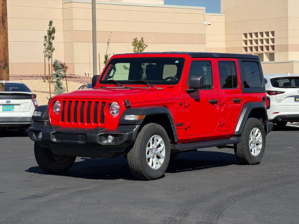 Used 2023 Firecracker Red Clearcoat Jeep Sport S image 1