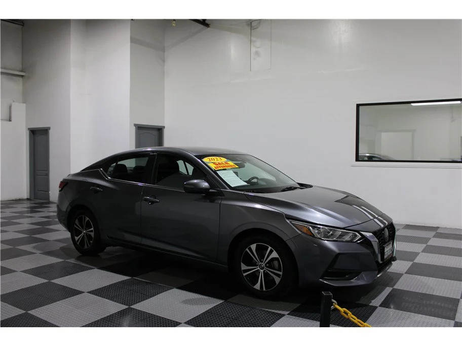 Used 2023 Gun Metallic Nissan SV image 1