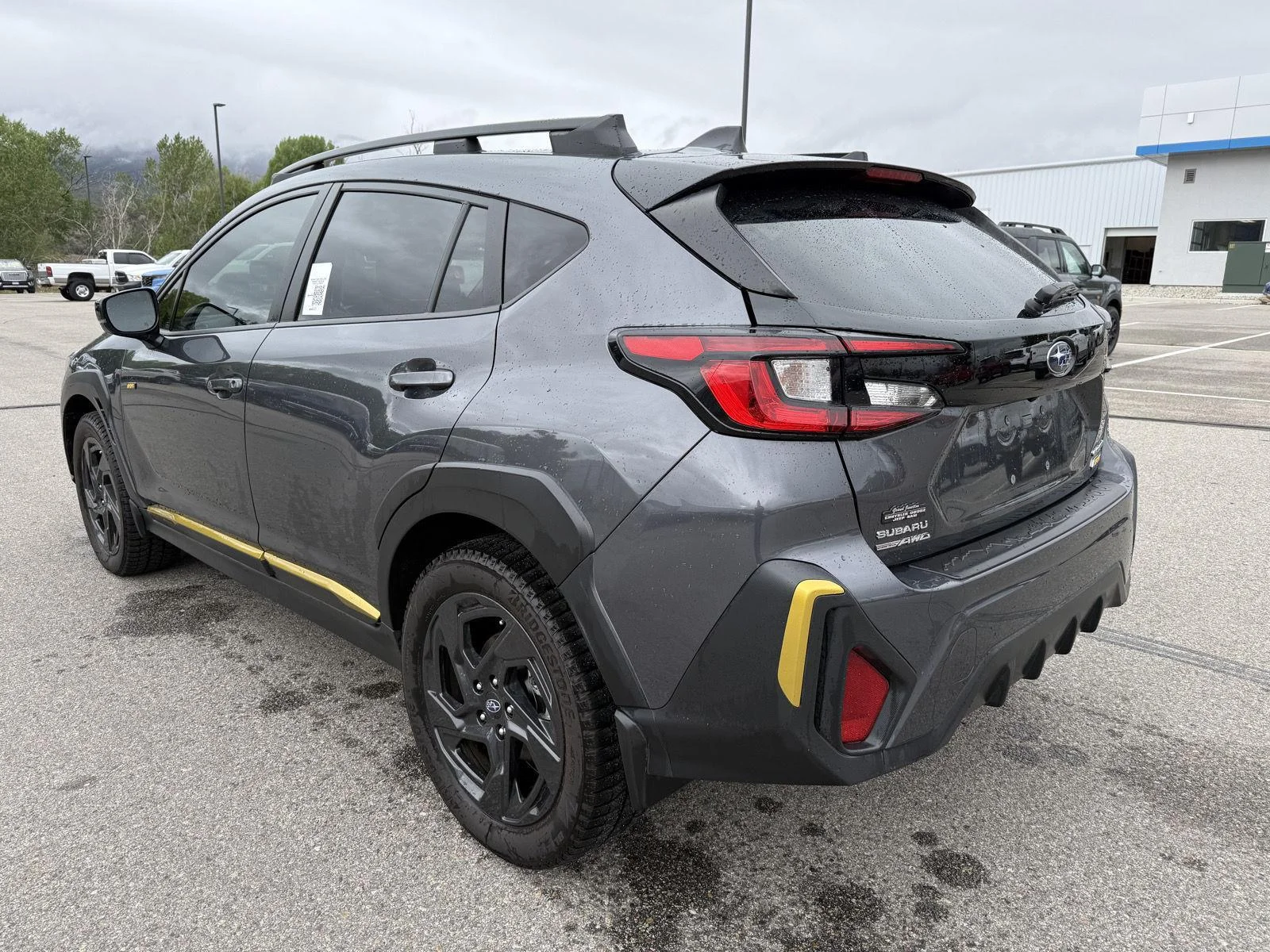 Used 2024 Magnetite Gray Metallic Subaru Sport image 4