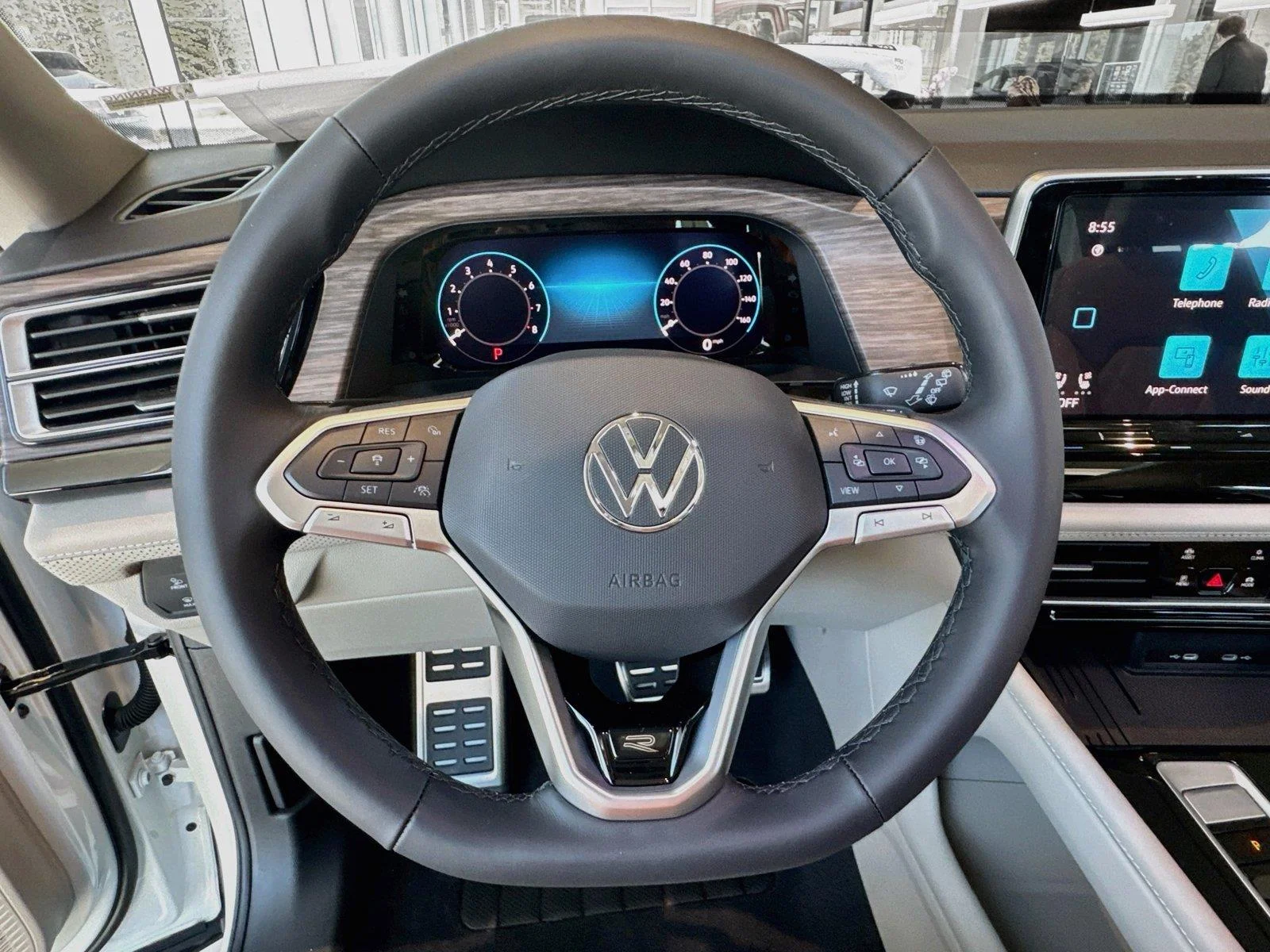 New 2026 Opal White Pearl Volkswagen 2.0T SEL Premium R-Line image 11