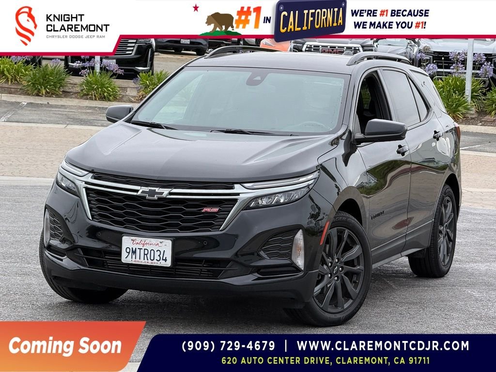 Used 2022 Black Metallic Chevrolet RS image 1