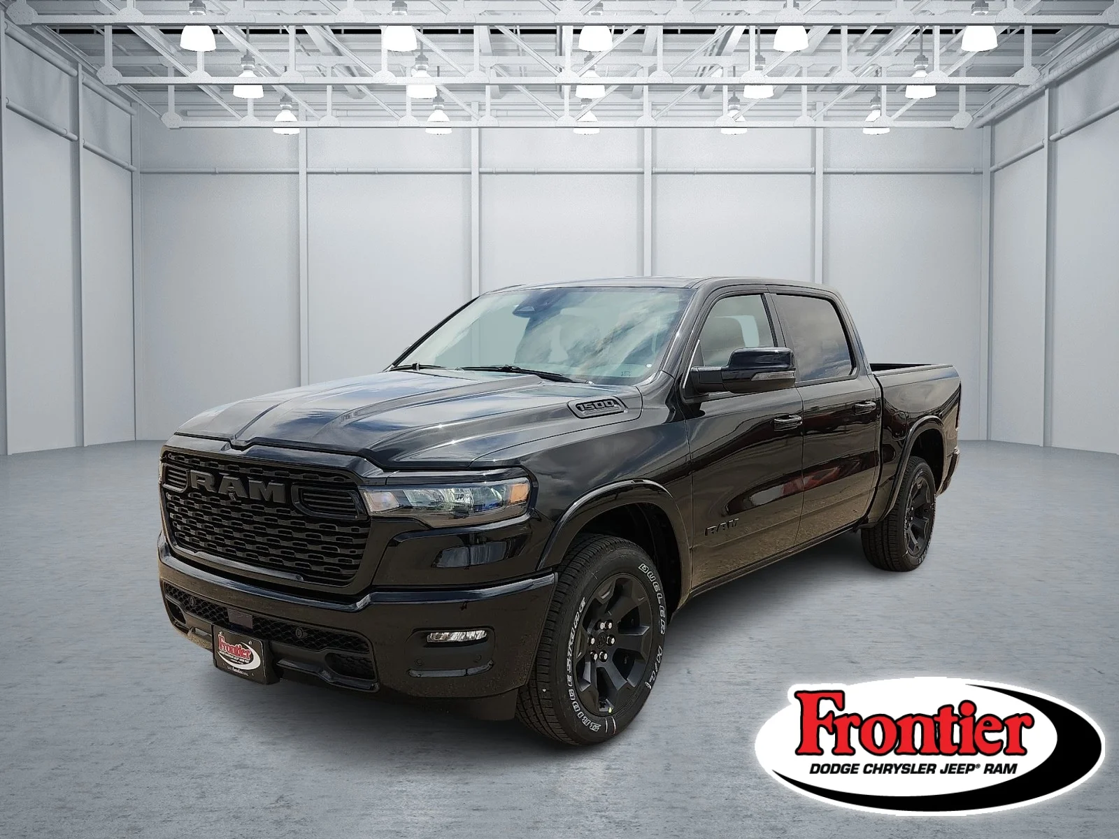 New 2026 Diamond Black Crystal Pearl-Coat  Paint Ram LONE STAR CREW CAB 4X2 5