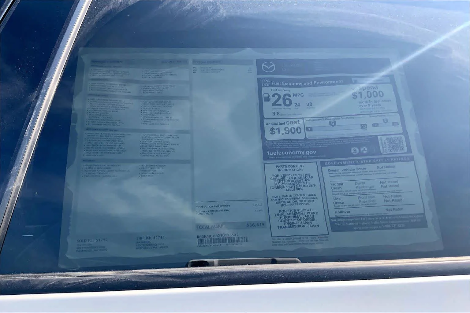 New 2026 Aero Gray Metallic Mazda 2.5 S Preferred AWD image 18