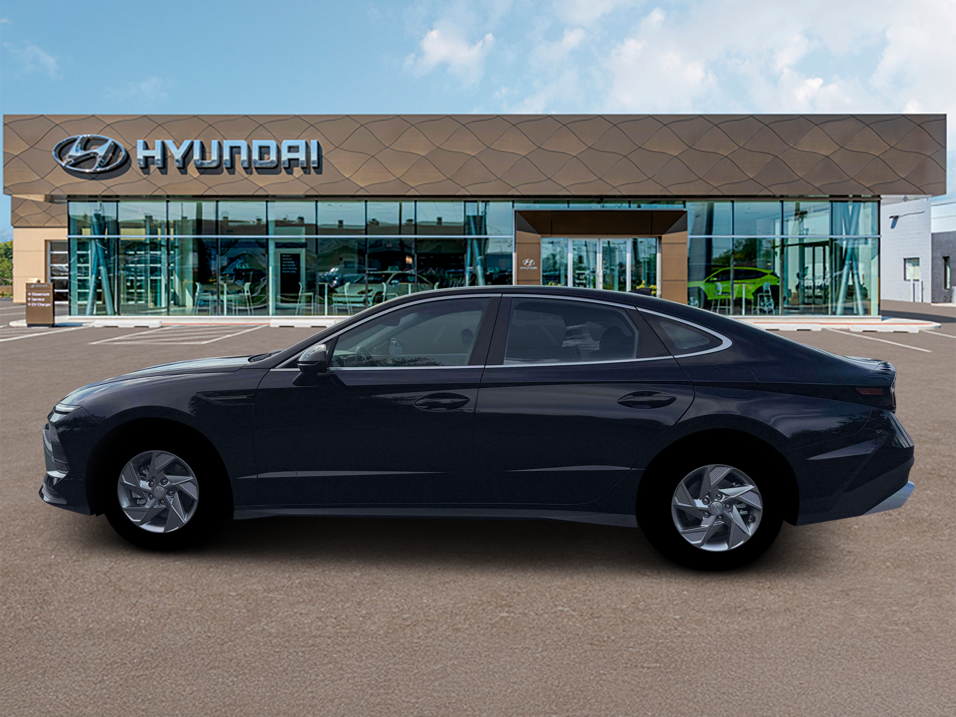 New 2026 Black Hyundai SE image 3
