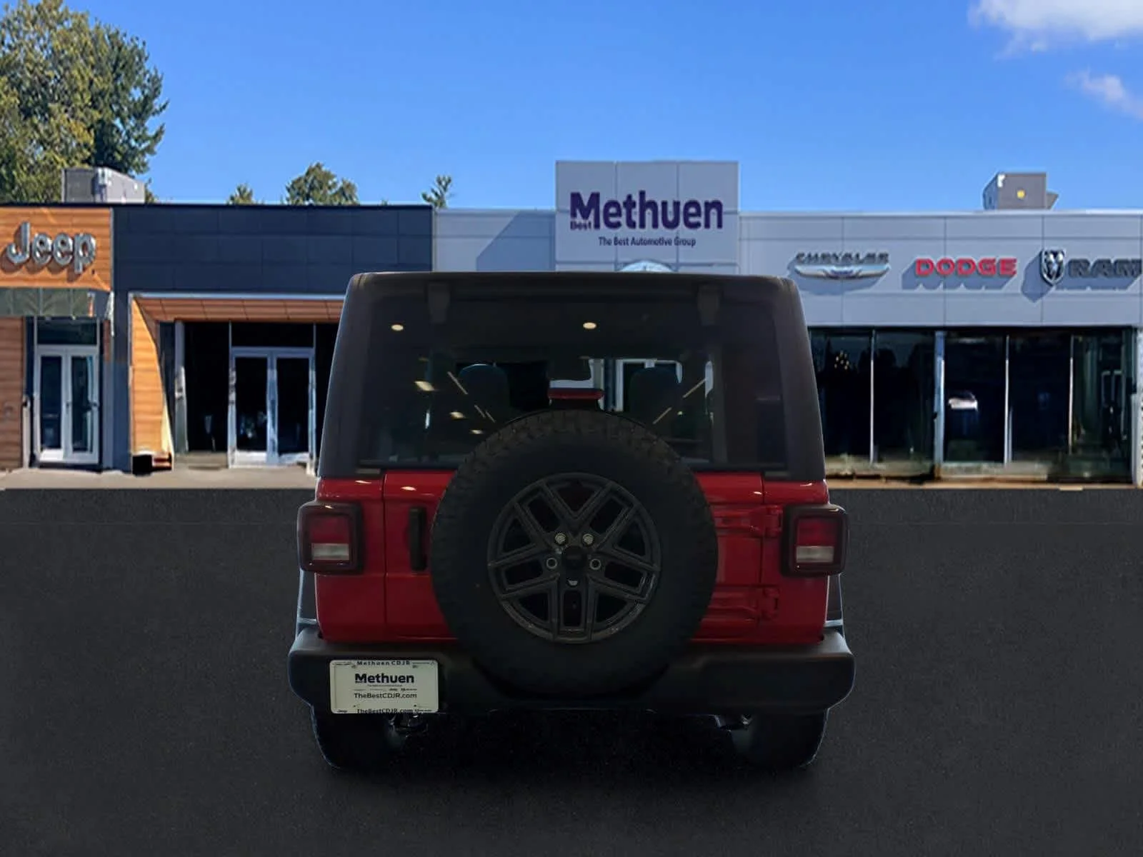 New 2026 Firecracker Red Clearcoat Jeep Sport S image 5