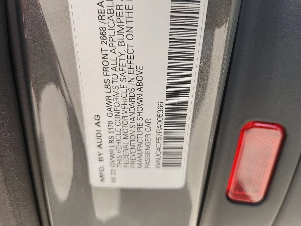 Used 2024 Chronos Gray Metallic Audi Premium Plus image 8