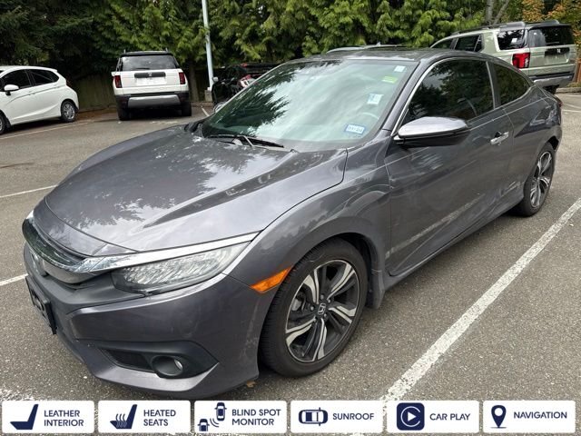 Used 2017 Polished Metal Metallic Honda Touring image 1