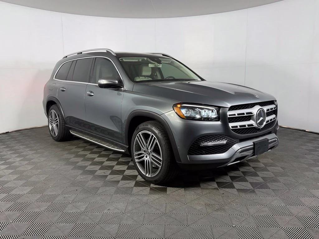 Used 2020 Gray Mercedes-Benz GLS 450 image 2