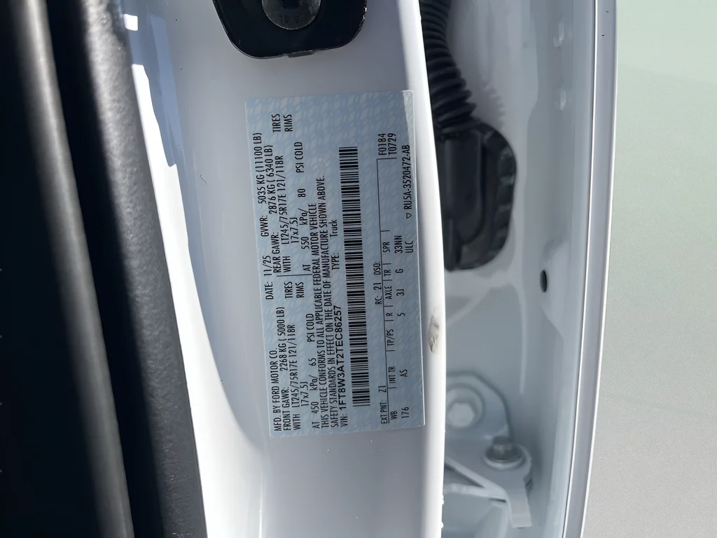 New 2026 Oxford White Ford F-350® XL image 23