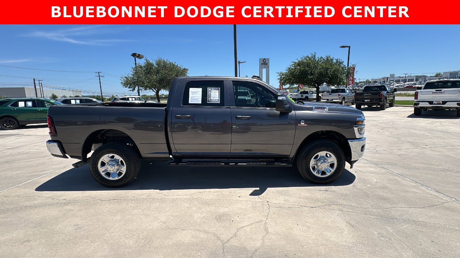 Used 2025 Granite Crystal Metallic Clearcoat Ram Tradesman image 4