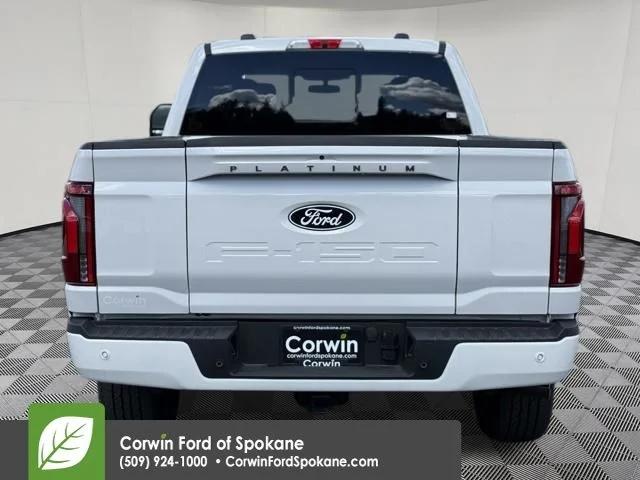New 2025 Star White Metallic Tri-Coat Ford Platinum image 15