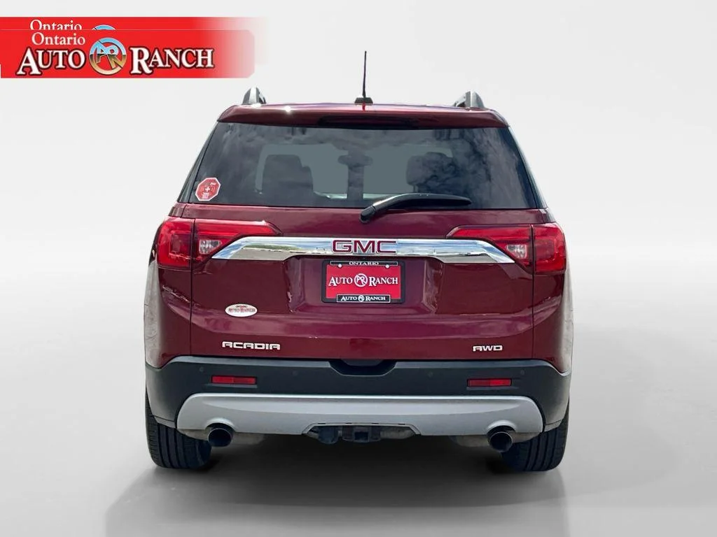 Used 2018 Crimson Red Tintcoat GMC SLT image 4