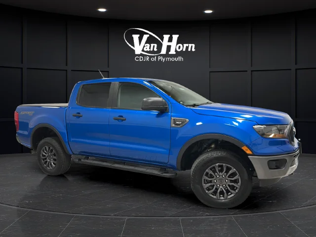 Used 2021 Blue Metallic Ford XLT image 1