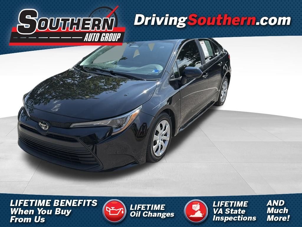 Used 2025 Black Toyota LE image 1