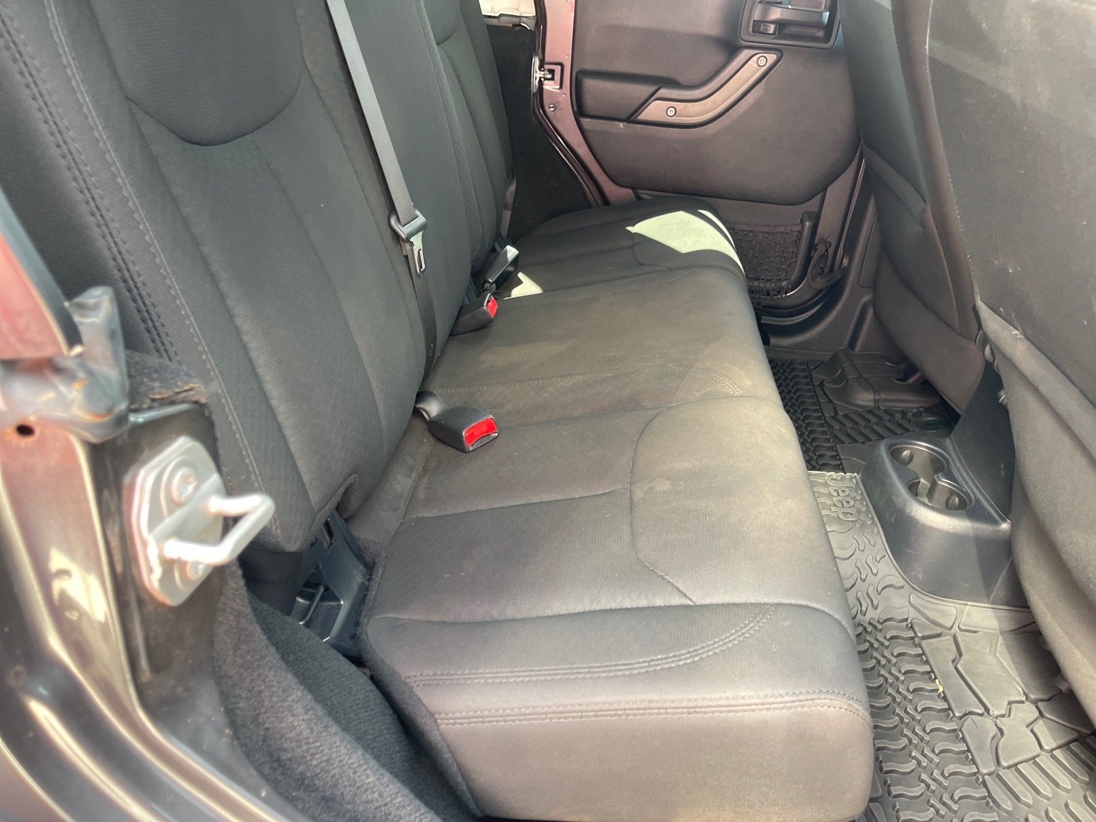 Used 2017 Granite Crystal Metallic Clear Coat Jeep Sport S image 16