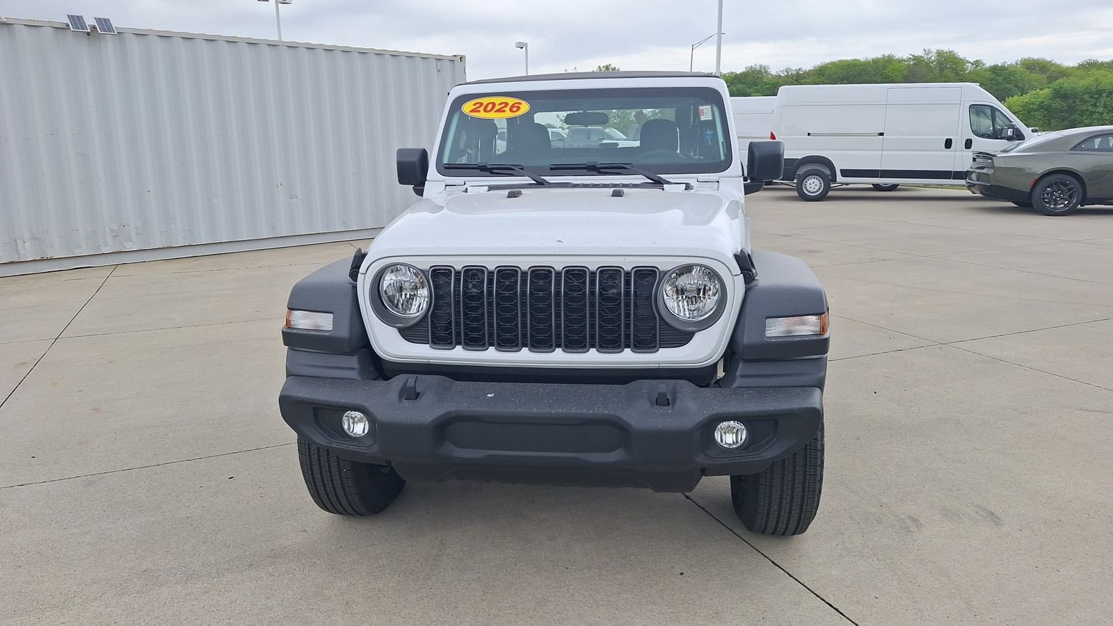 New 2026 Bright White Clear-Coat Exterior Paint Jeep Sport image 9