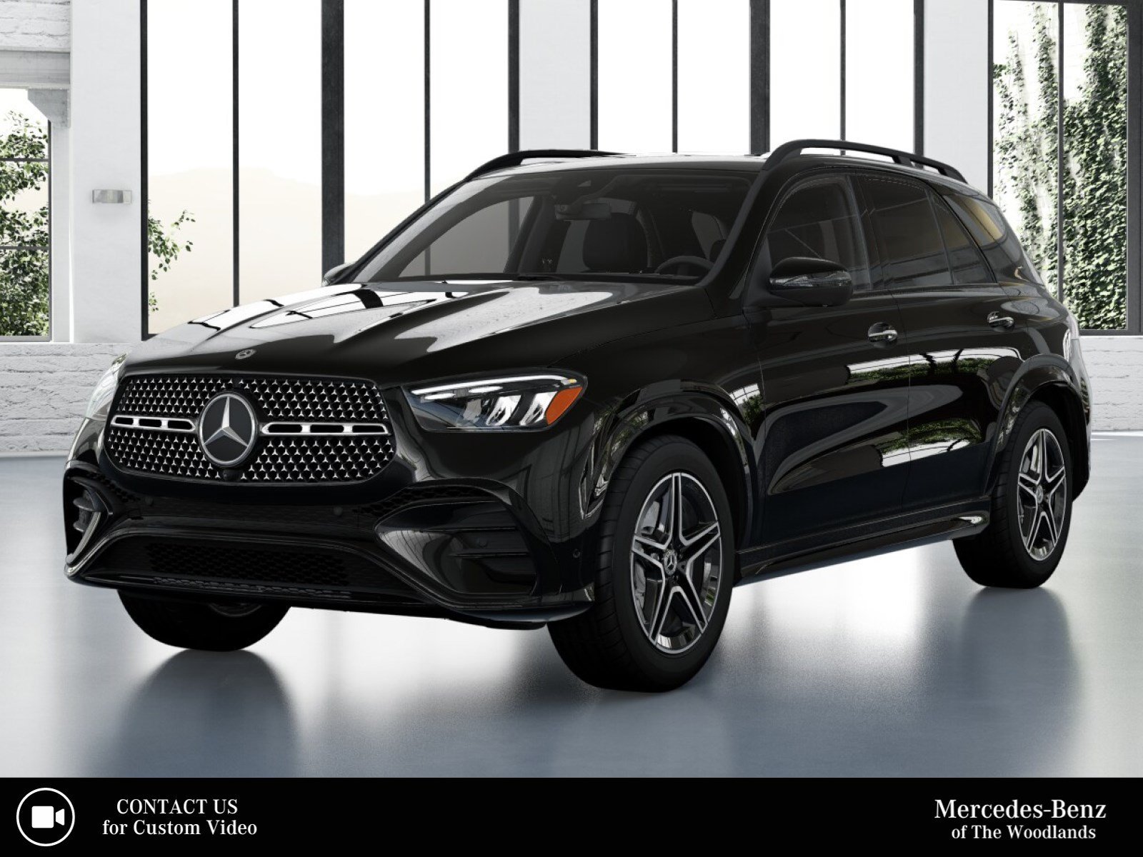 New 2026 Obsidian Black Metallic Mercedes-Benz GLE 350 image 1