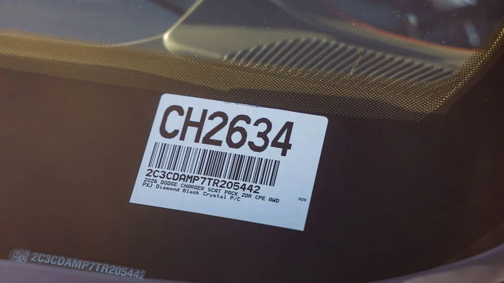 New 2026 Black Dodge Scat Pack Plus image 32