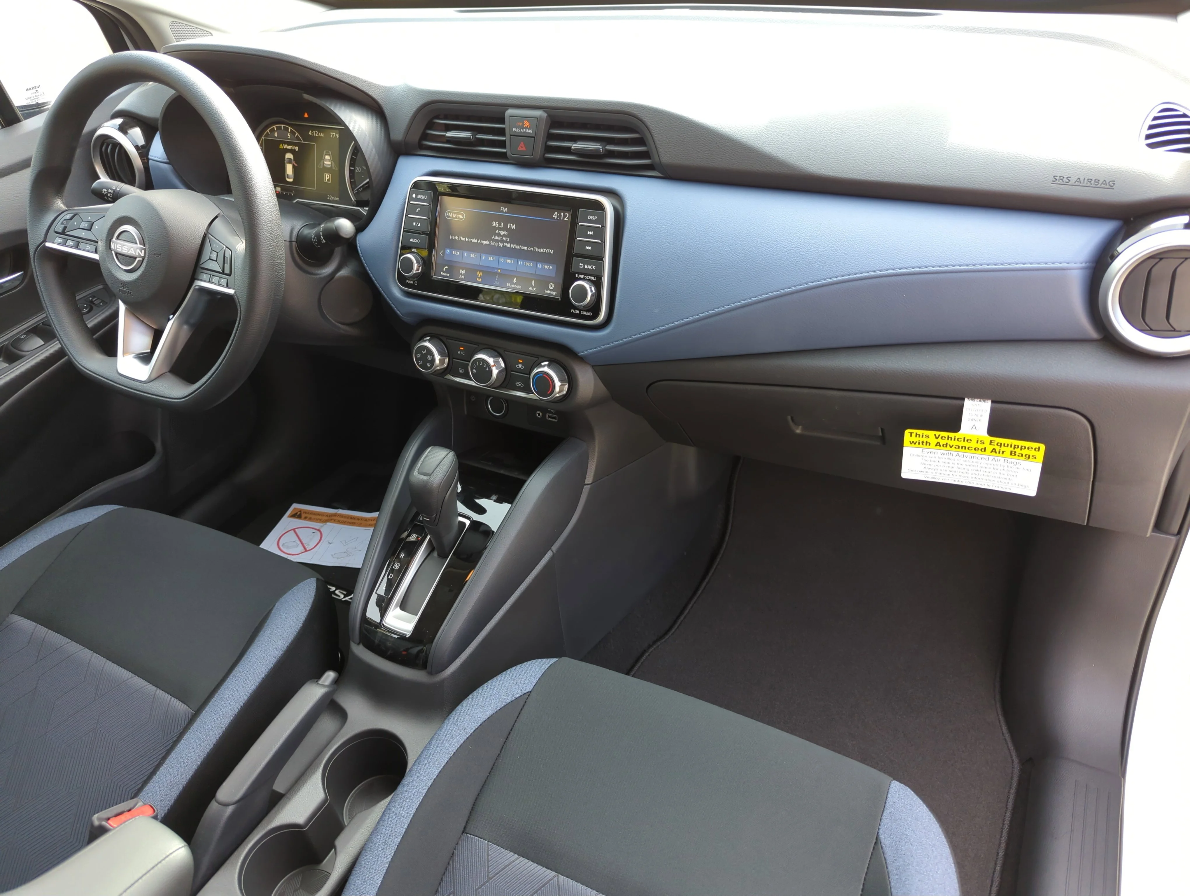 New 2025 Aspen White Tricoat Nissan SV image 13