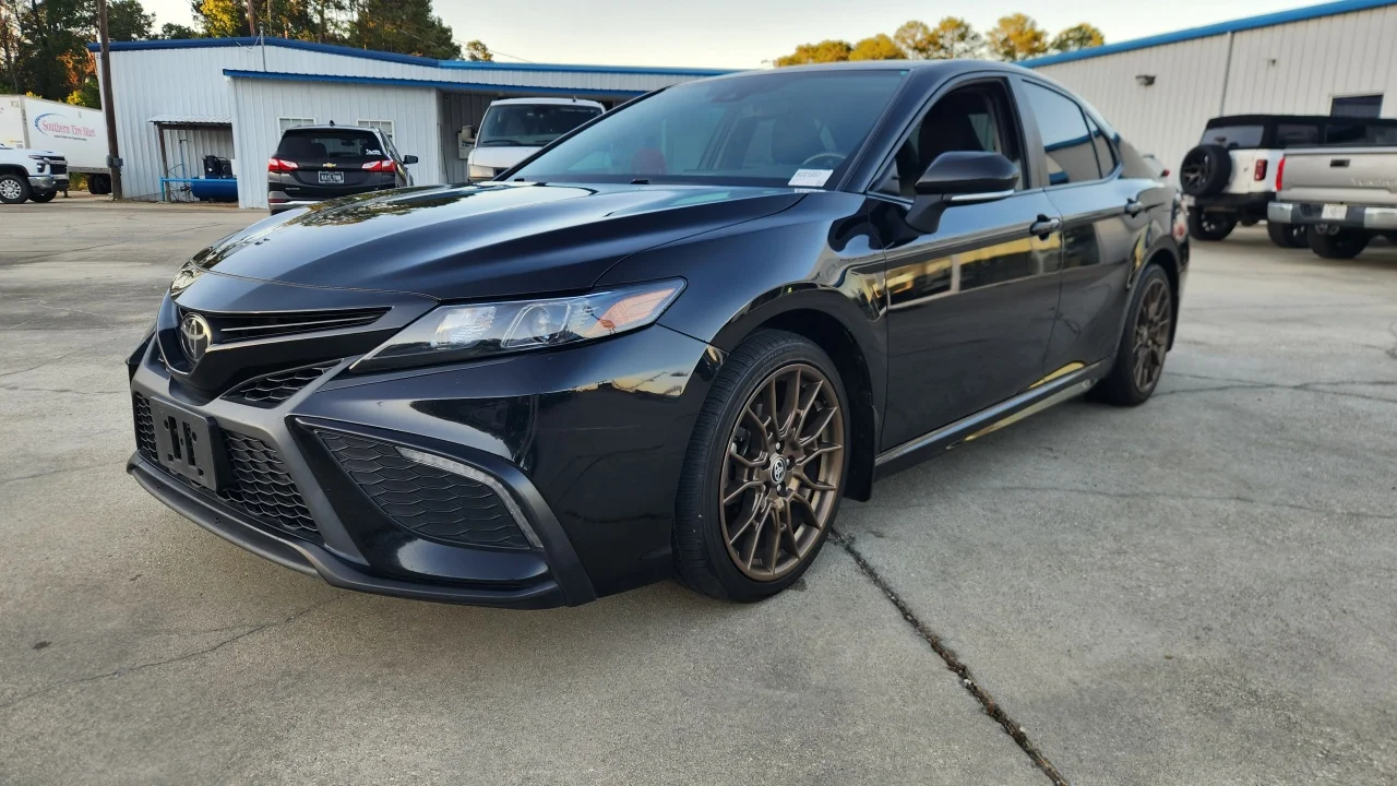 Used 2023 Black Toyota SE image 7